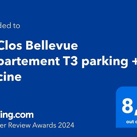 Le Clos Bellevue Appartement T3 Parking + Piscine روديه المظهر الخارجي الصورة